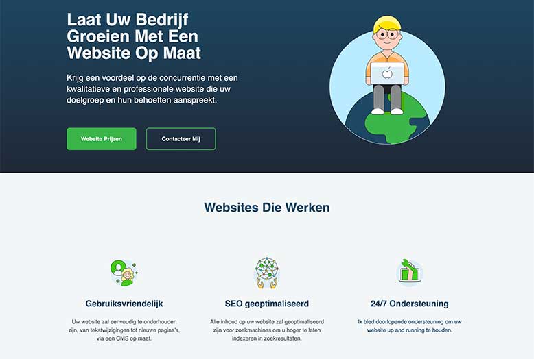 Het Ontwikkelen Van De Webmoov Website